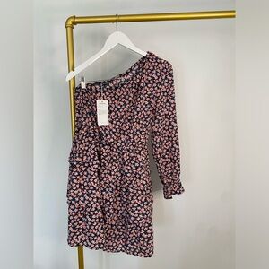 Pretty Garden One Shoulder Flower Dress Size M